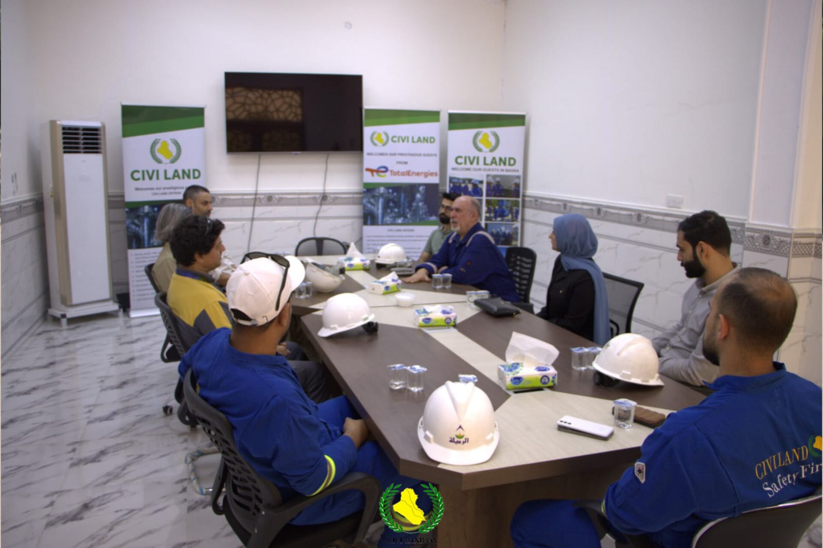 ENI visit To The Hazardous Waste Treatment Centre Of CLC